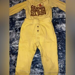Jumping Beans Golden Baby Onesie